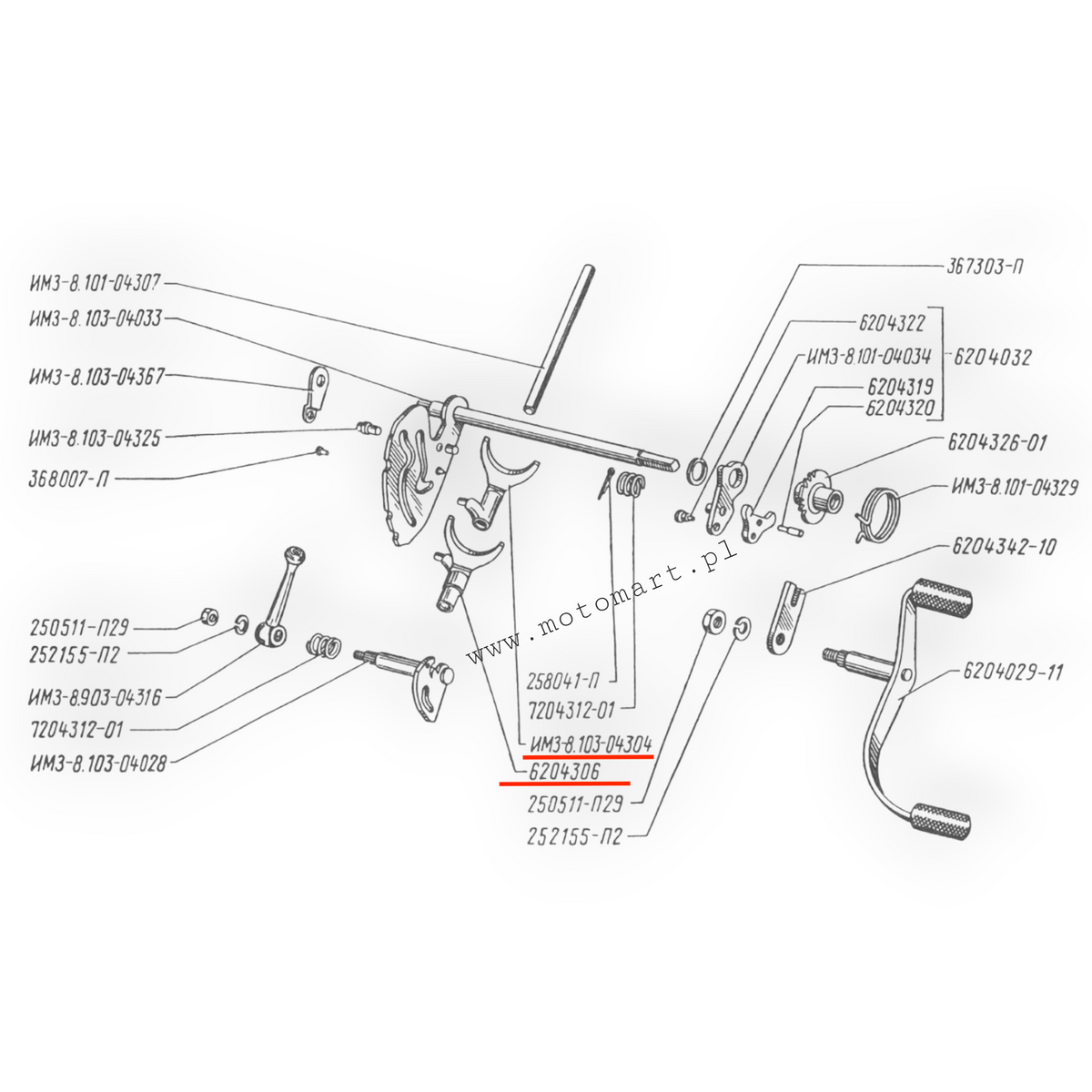 Gearbox fork Ural, K750, M72 shifter GUIDE