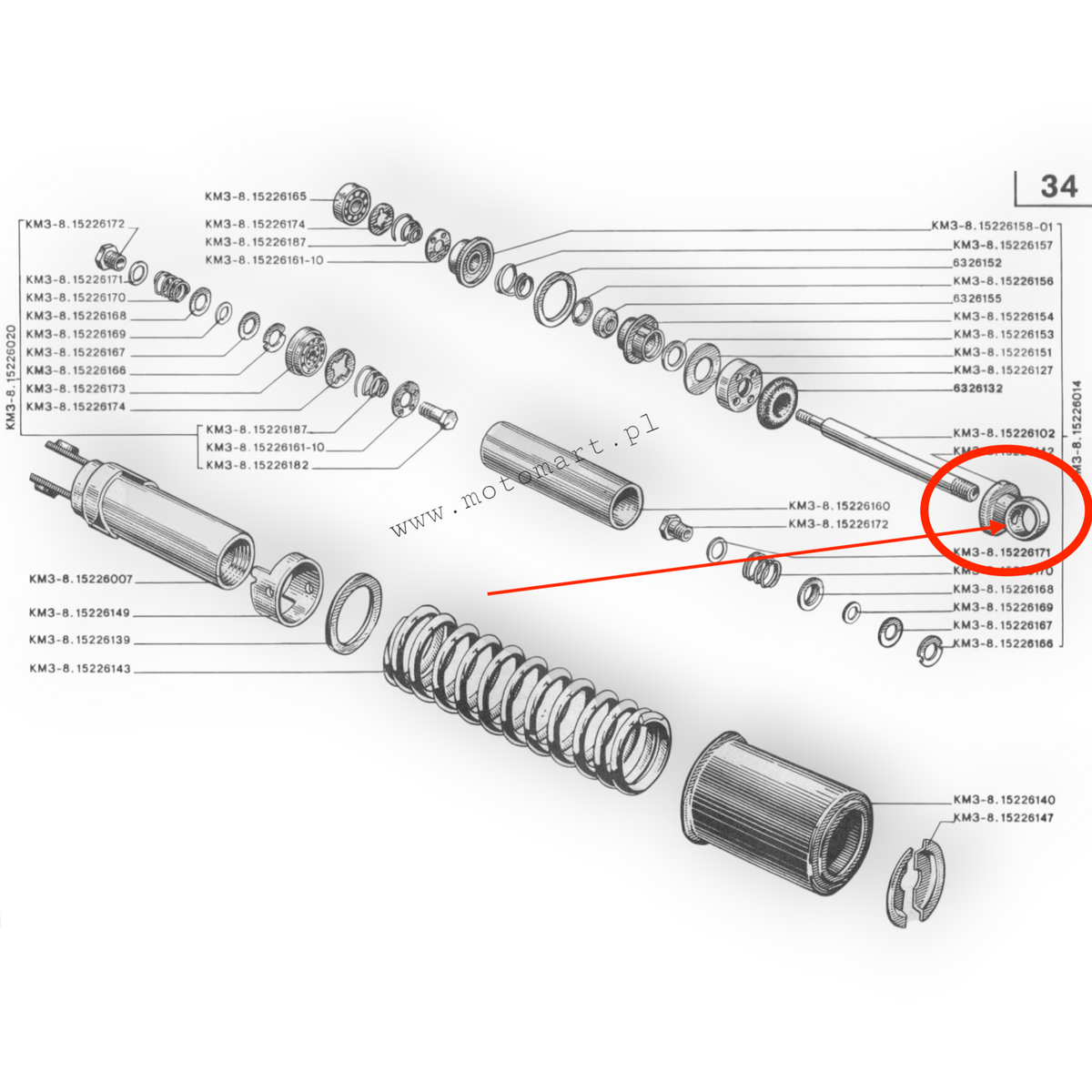 SHOCK ABSORBER BUSHING DNIEPR K-750 URAL wishbone bushing rubber TELESCOPIC
