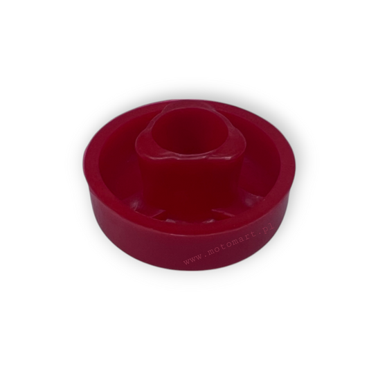 Red plug of the gearbox oil dipstick and Dnieper Diffuser Cap for wheel caps