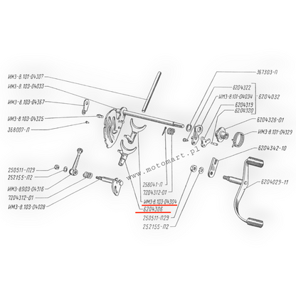 Gearbox fork Ural, K750, M72 shifter GUIDE