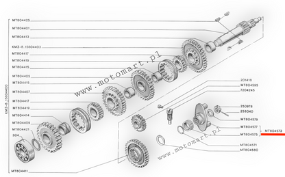 Dnepr K750 URAL gearbox fork ORIGINAL CCCP