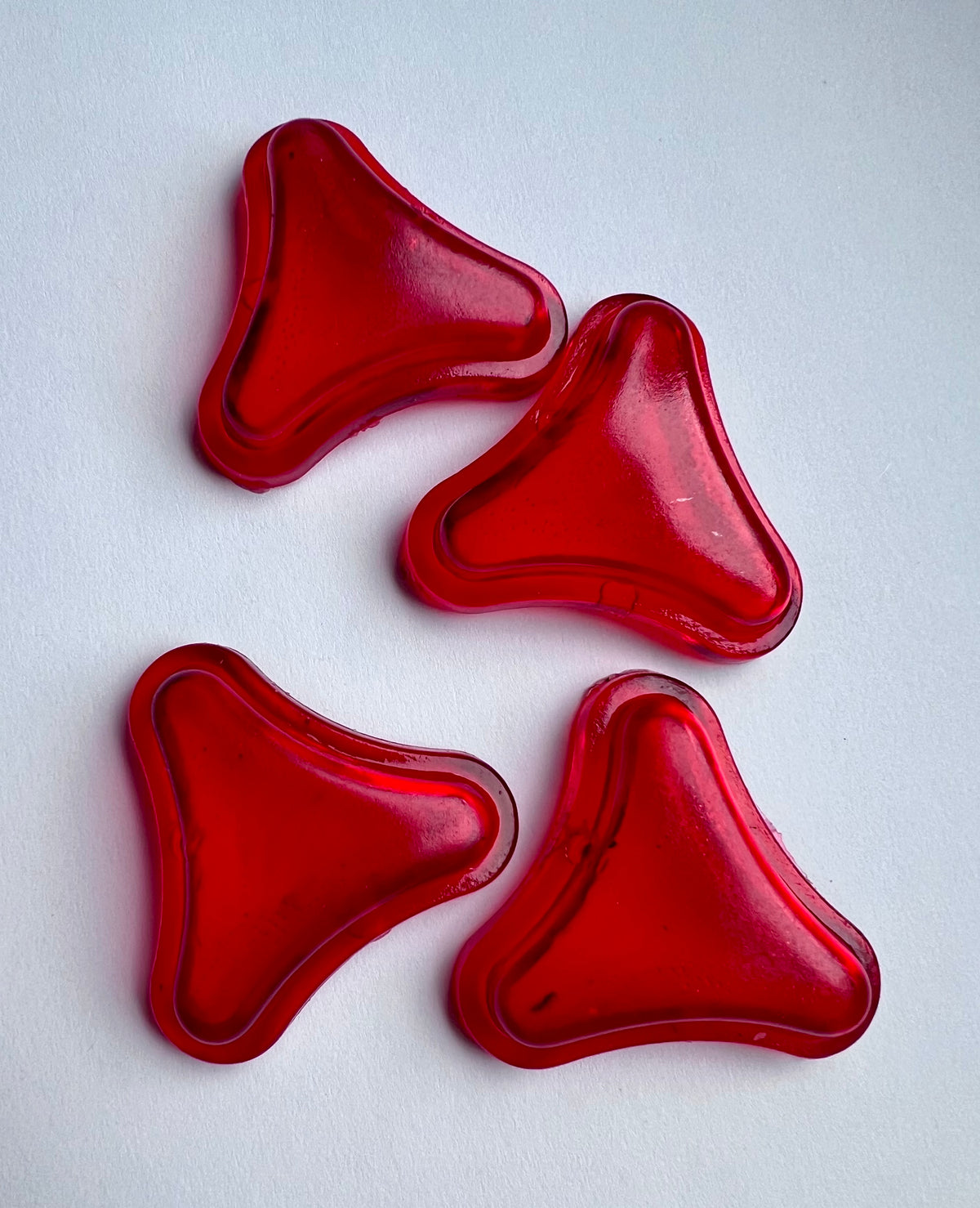 Red turtle triangle for rear light K-750, M72, BMW reflector