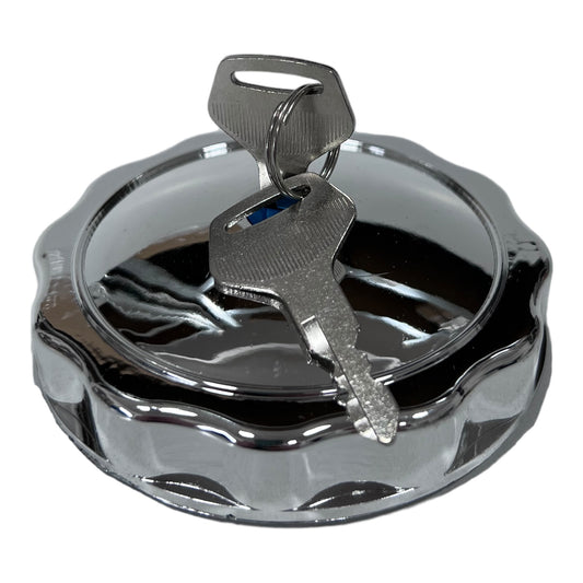 K750 Dnieper Mt Ural M72 Tank Cap with Key CHROME