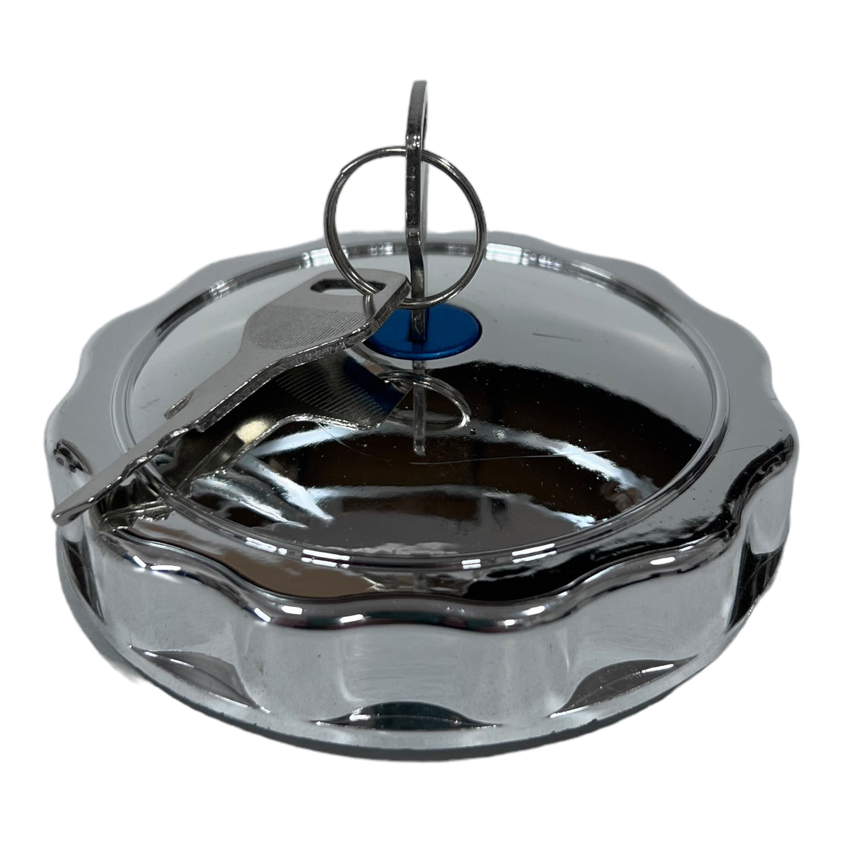 K750 Dnieper Mt Ural M72 Tank Cap with Key CHROME